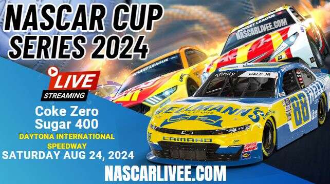(Watch Live) NASCAR Cup Coke Zero Sugar 400 Race Stream 2024