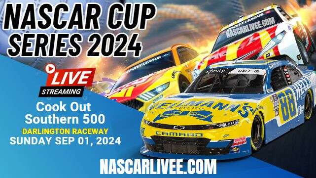(Watch Live) NASCAR Cup Cook Out Southern 500 Race Stream 2024