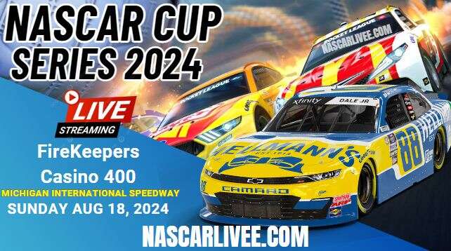 (Watch Live) NASCAR Cup FireKeepers Casino 400 Race Stream 2024