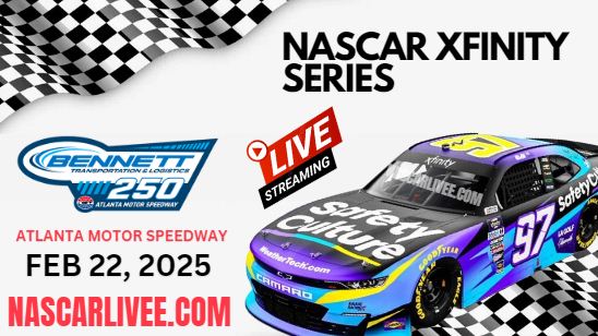 (Watch Live) NASCAR Xfinity Bennett 250 Stream 2025