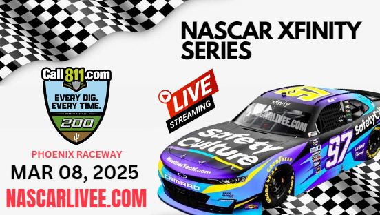 (Watch Live) NASCAR Xfinity Call811 200 Stream 2025